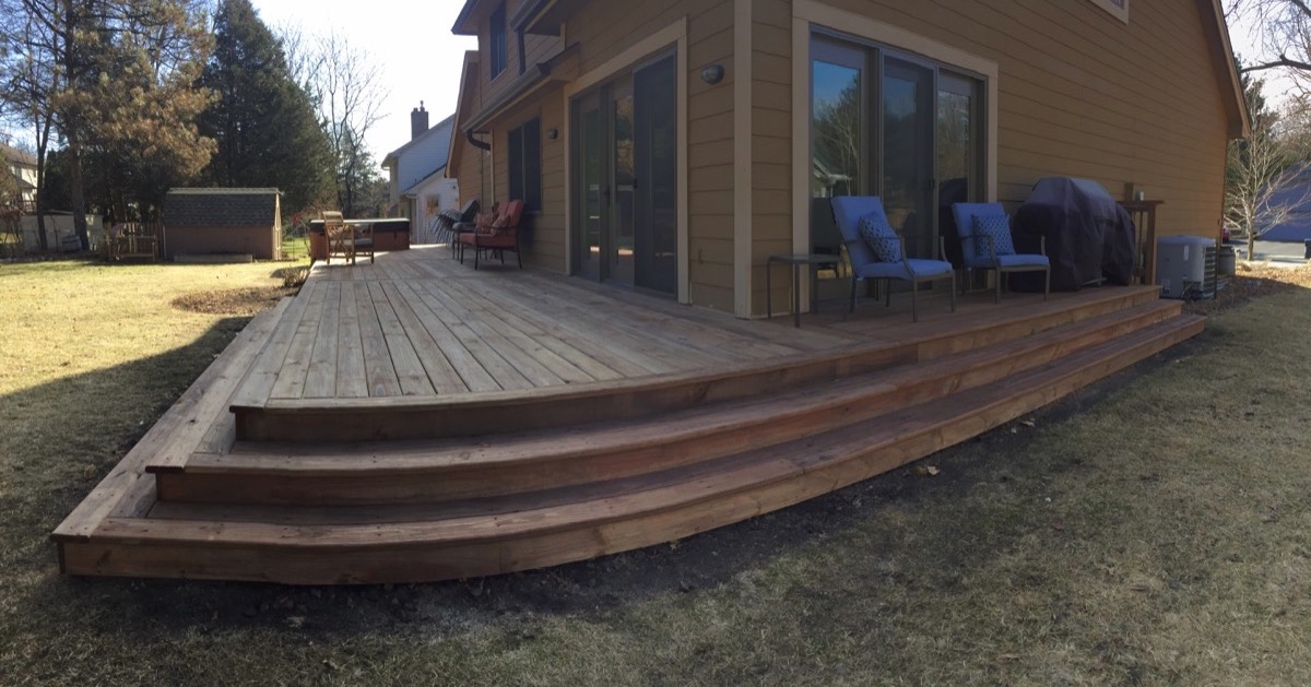 Cedartone Decking